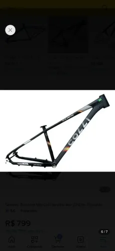 Quadro de Montain bike tamanho 15