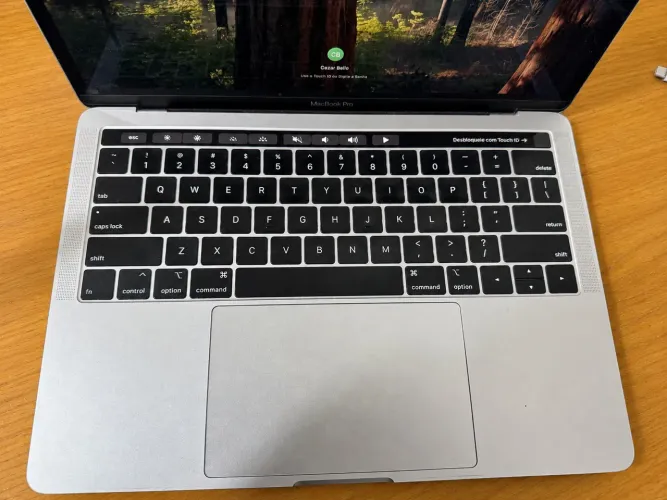 ESSE VALOR PRA SAIR HOJE! MacBook Pro 13 2018 - i7 / 16GB RAM / Touch Bar