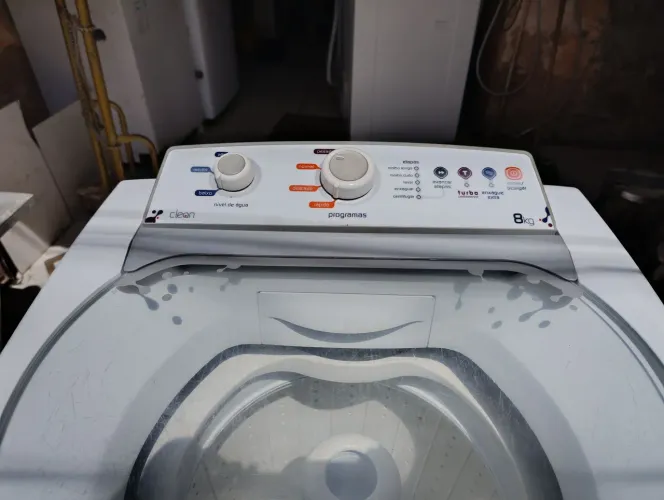 Máquina de lavar roupa Brastemp 8 kl toda revisada e higienizada 