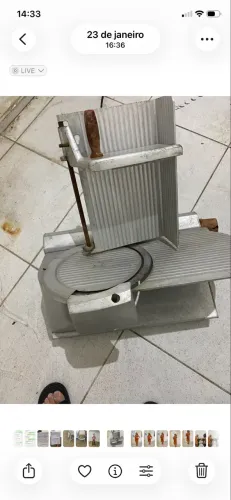 Vende Fatiador em alumínio manual