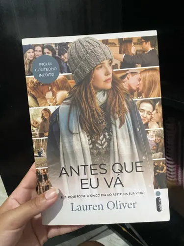 Livro novo: Antes que eu vá - Lauren Oliver 