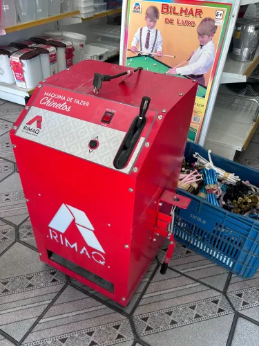 Maquina de fazer chinelo Rimaq bivolt