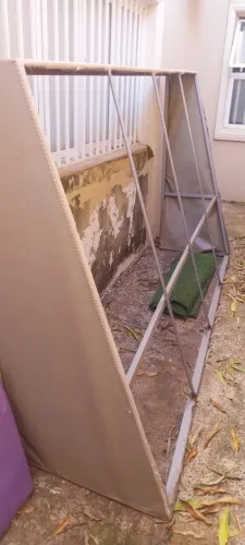 Vendo dois toldos em metalon usados