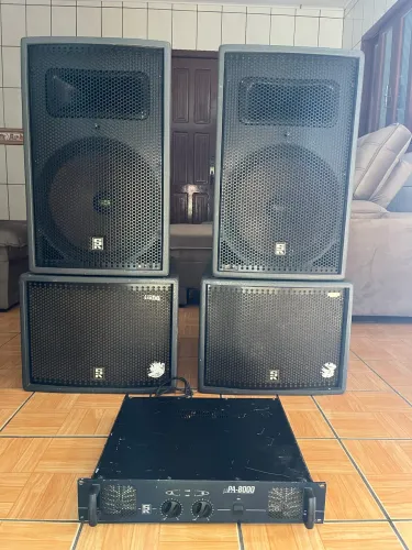 Equipamento de som Staner 
