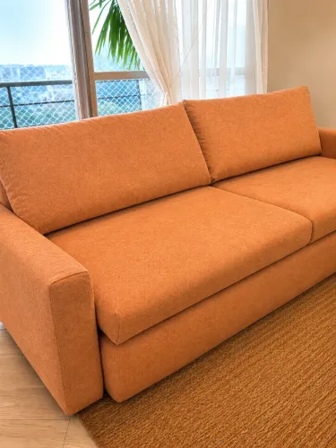 SOFÁ SILVIA DESIGN RETRÁTIL 2,50M - EXCELENTE ESTADO