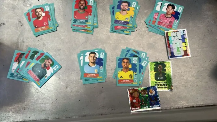 Figurinhas Avulsas da Copa de 2026 - Lote com 457 figurinhas comuns