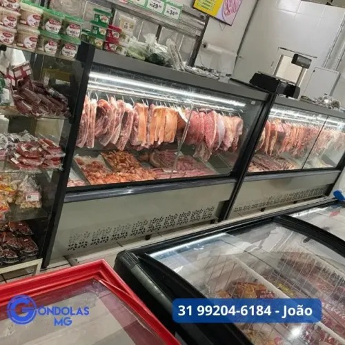 Balcão para carne polar