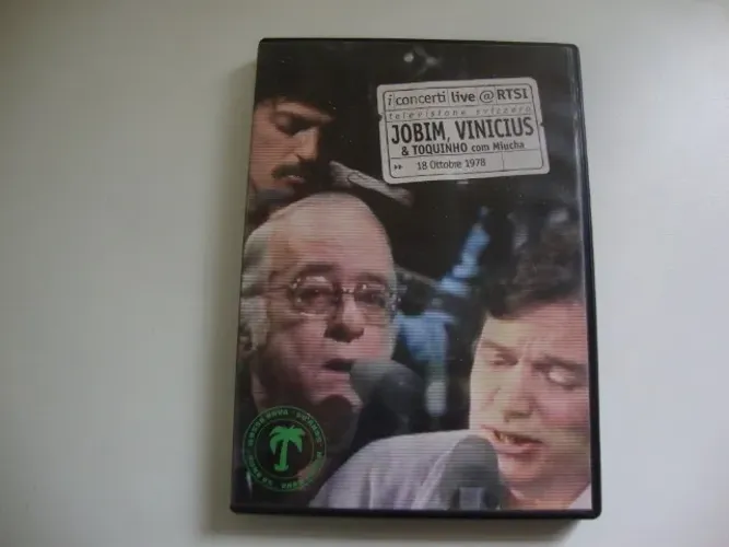 DVD I Concert Live - Jobim / Vinicius / Toquinho com Miucha.