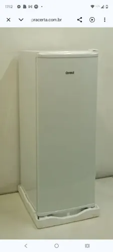 Freezer cônsul 121 litros na caixa entrega