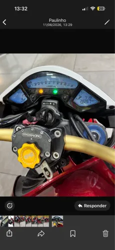 Vendo cb1000r barracuda 2015 impecável moto muito nova