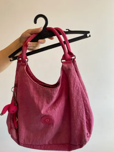 Bolsa kipling rosa