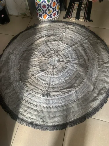 tapete redondo grande | de R$165 por R$100
