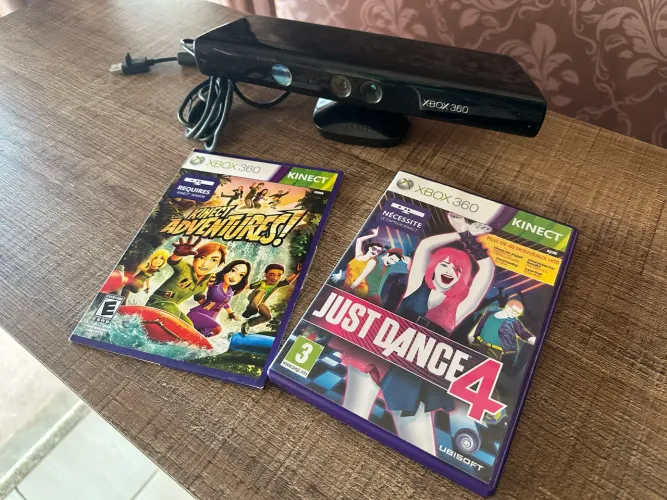 Kinect Xbox 360 e Jogos