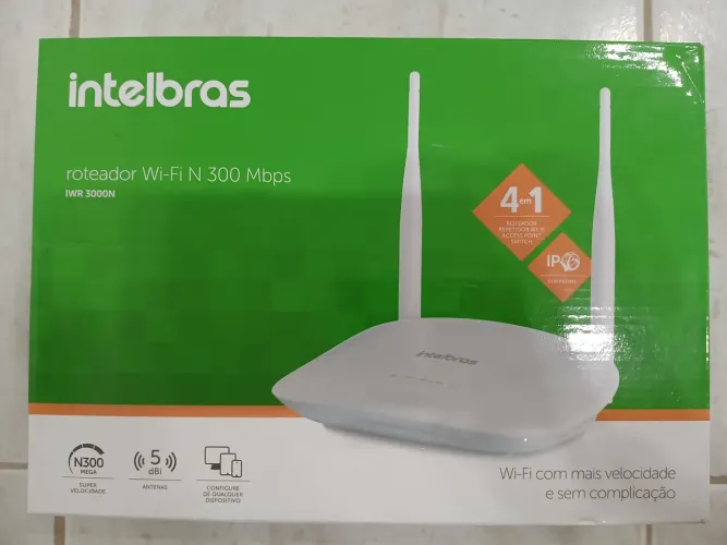 Roteador wi-fi intelbras 300mbps