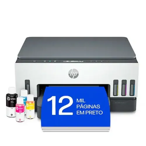 Impressora Multifuncional HP Smart Tank 724 Tanque de Tinta