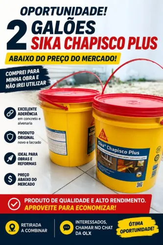 Material para obra - Sika