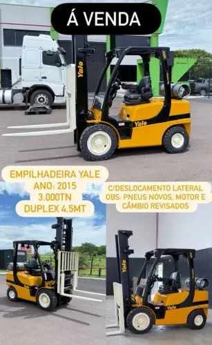 Empilhadeira Yale 3 Toneladas