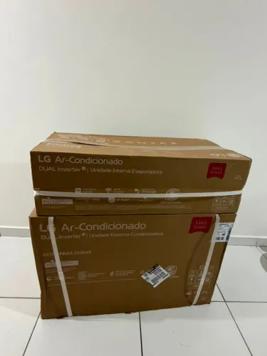 LG Ar Condicionado Split LG Dual Inverter AI Voice 9000 BTU/h Frio (Lacrado, nf e garantia