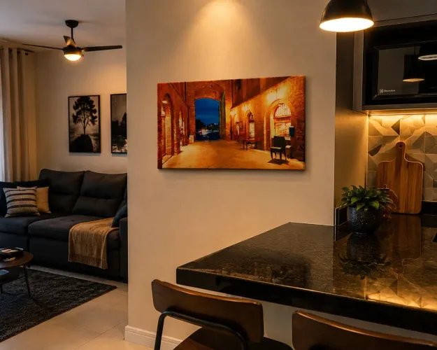Quadro Decorativo 70x50 Estilo Moderno
