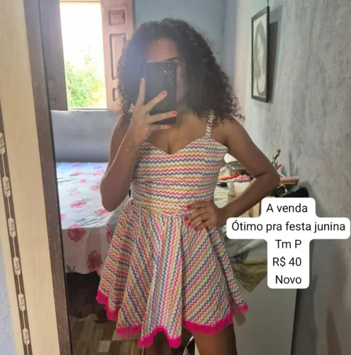 Vestido de festa junina /TM: P