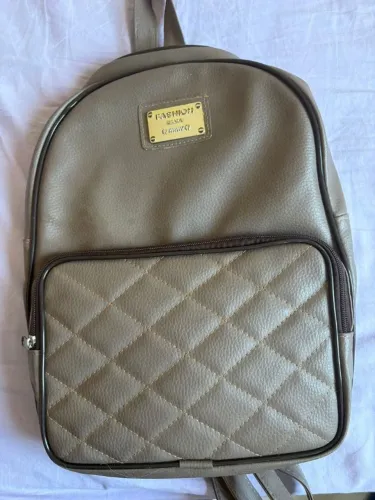 mochila bolsa costas feminina caramelo marrom