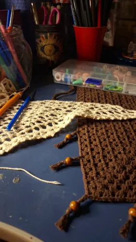 Bandanas de crochê