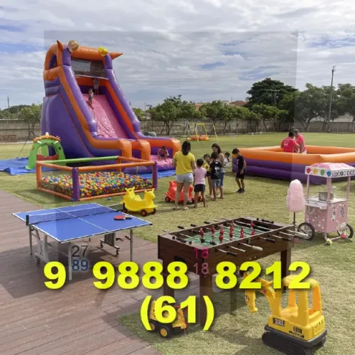 Locação de Brinquedos em Águas Claras e Gama Leste com preço justo!