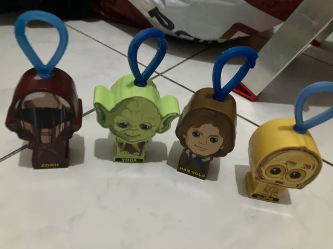 Coleção Star Wars Mclanche Feliz 2019 - Lote Com 4