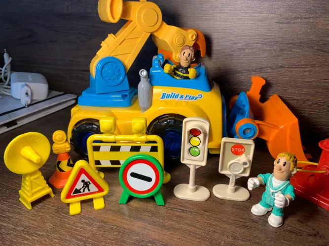 Conjunto de brinquedos educativos de construção 
