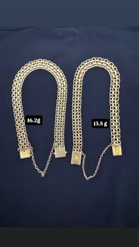 Pulseiras de ouro em 18k