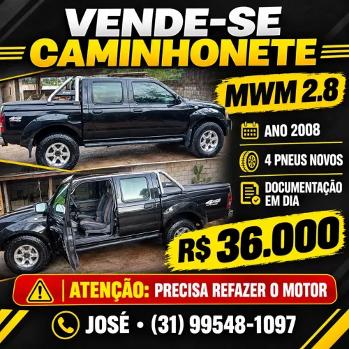 Nissan Frontier Se/se Strik/one CD 4X4 2.8 Dies 2008