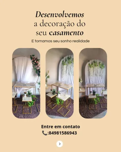 DECORAÇÃO PARA CASAMENTO