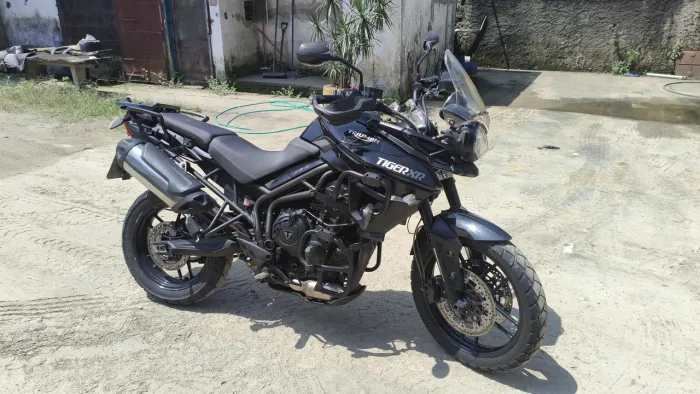 Tiger 800 XR 2017 Preta Valor 41.000