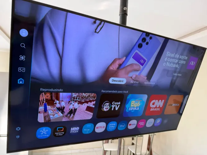 Tv Samsung Crystal UHD 4k semi nova