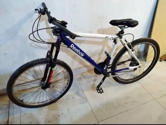 Bicicleta com marcha