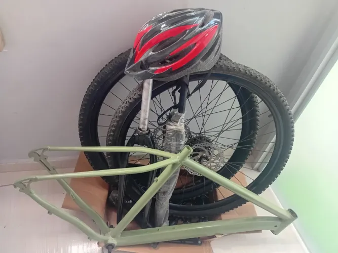 Bicicleta alumínio aro 29 quadro 21