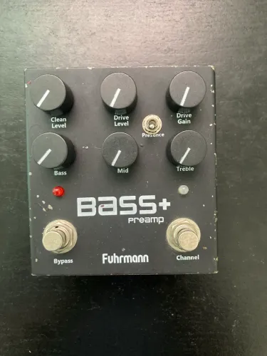 Pedal para Baixo Bass+ Preamp Xlr Fuhrmann