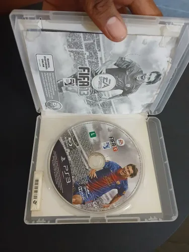 Jogo de ps3 original (fifa 13) com manual
