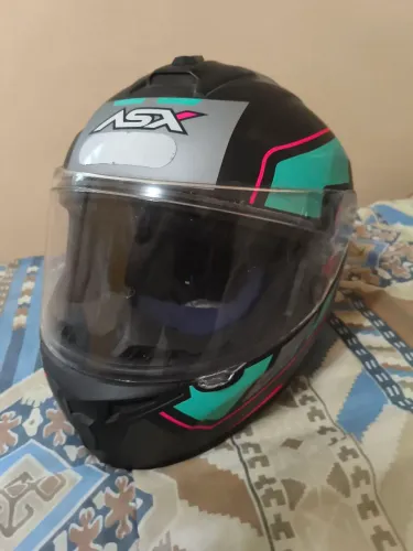 Capacete de moto ASX semi-novo n58 
