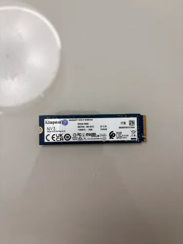 SSD Kingston NV3, 1TB, M.2 NVMe - 1 mês de uso