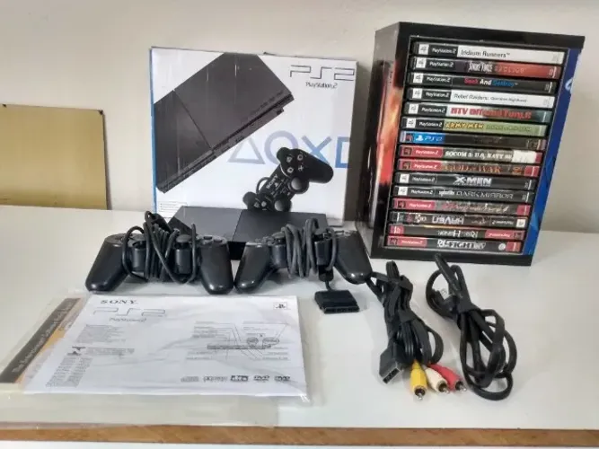 ps2 original usa completo mais jogos