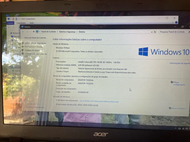 Notebook acer