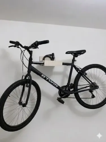 Suporte de bicicleta em MDF 