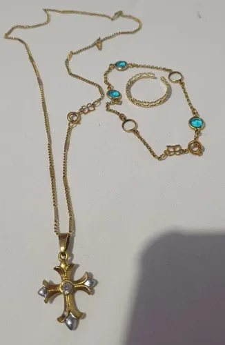 Cordão Rommanel,pulseira