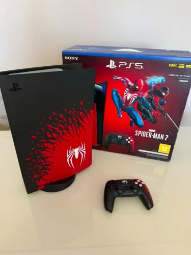 Playstation 5 Spider Man 2 - Edição Limitida Completo + Caixa