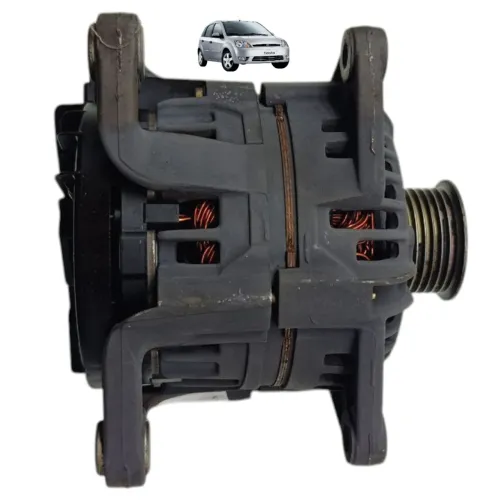 Alternador Ford Fiesta Ka Courier 1.0 1.3 1.6 Zetec Sem Ar