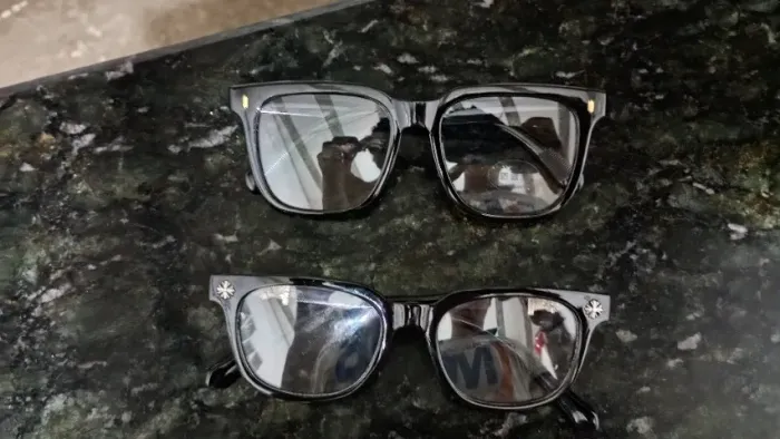 Conjunto óculos anti luz azul 