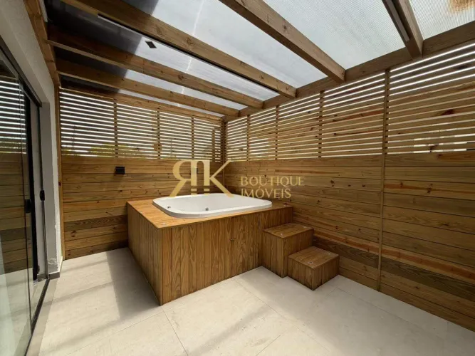 Garden Mobiliado no Campeche Leste | Jacuzzi Privativa, Churrasqueira e 2 Vagas