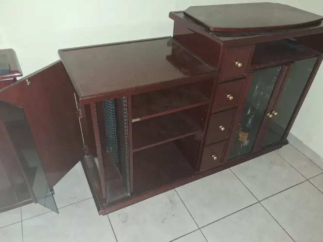 Hack TV ótimo estado móvel antigo (madeira de qualidade)