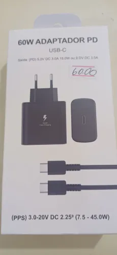 Carregador 60W Tipo C